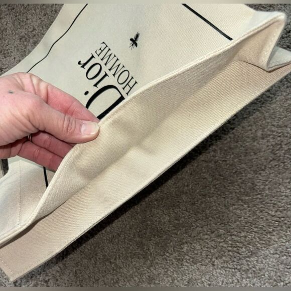 NWOT Dior Homme Canvas Top Handle Tote/Clutch‎ - Picture 3 of 7
